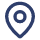 A blue location pin icon representing a geographic marker.